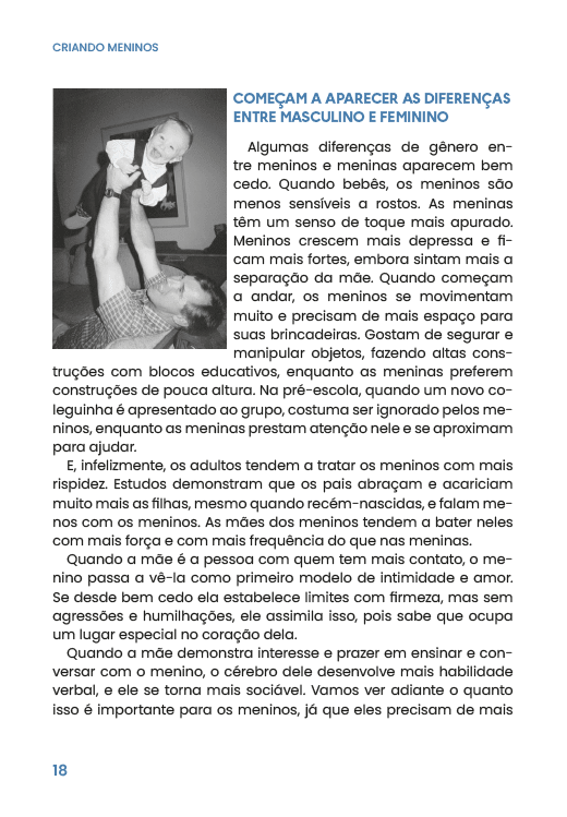 Criando Meninos - Editora Fundamento livro_infantil
