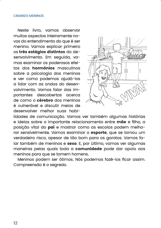 Criando Meninos - Editora Fundamento livro_infantil
