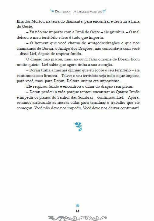 Deltora 3.3 - a Ilha dos Mortos - Editora Fundamento livro_infantil