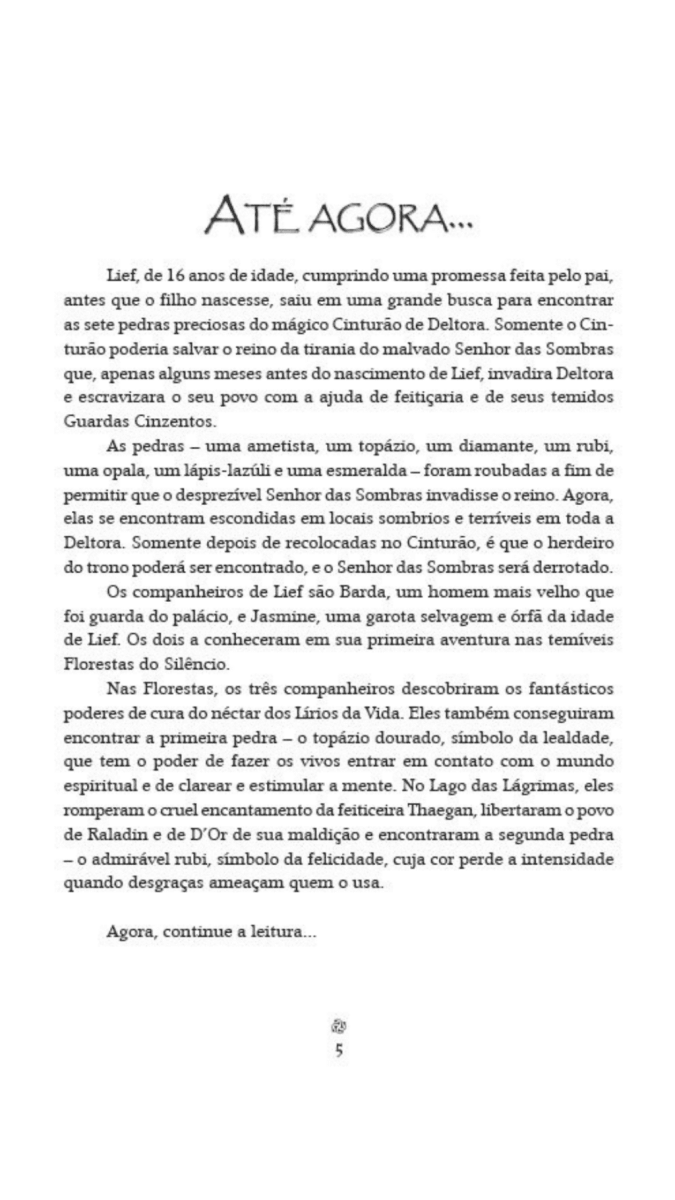 Deltora Quest 1.3 - a Cidade dos Ratos - Editora Fundamento livro_infantil