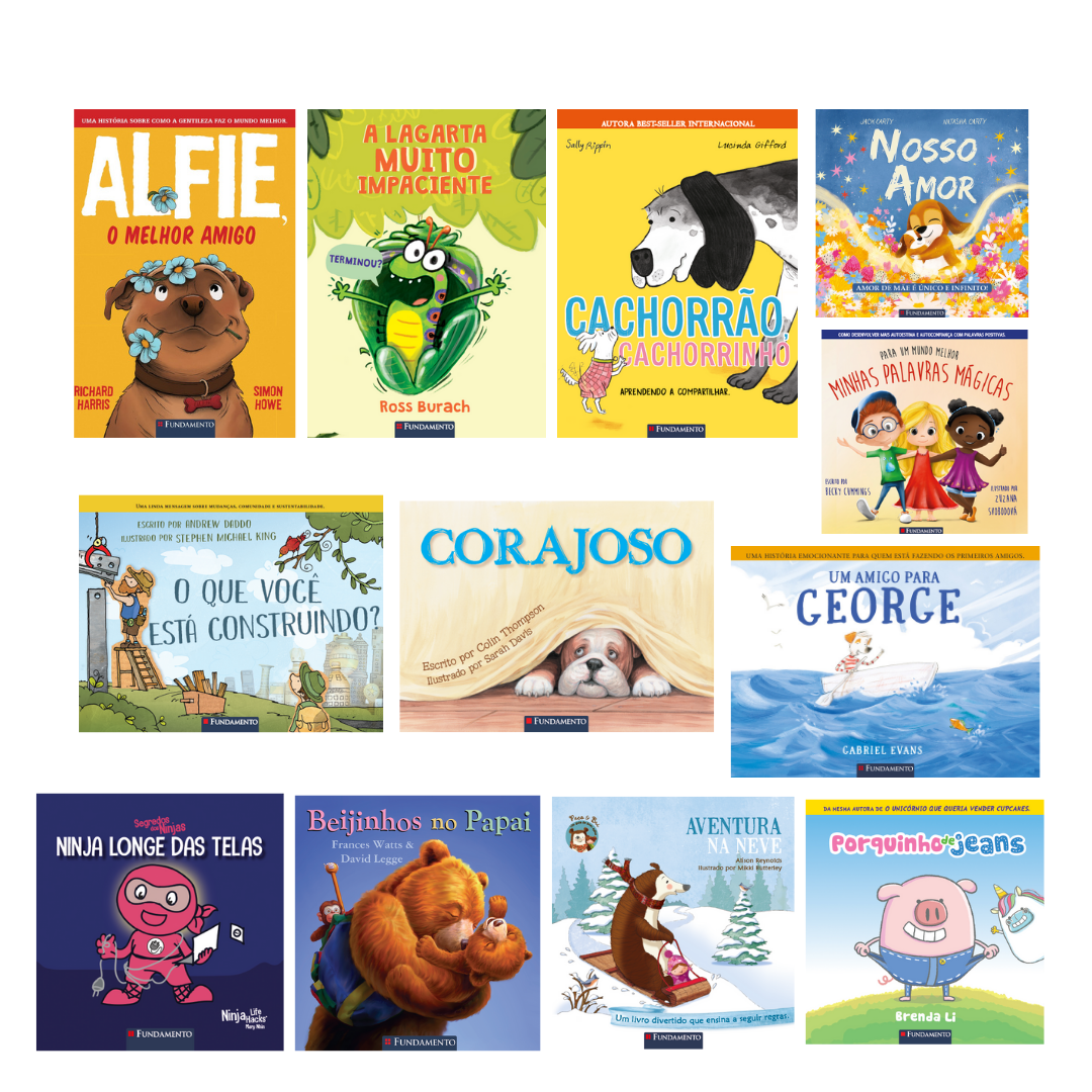 Desafio 12 Livros em 12 Meses - Infantil - Editora Fundamento livro_infantil