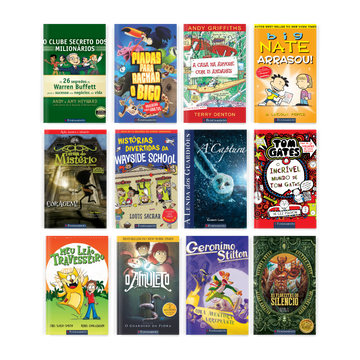Desafio 12 Livros em 12 Meses - Infantojuvenil - Editora Fundamento livro_infantil