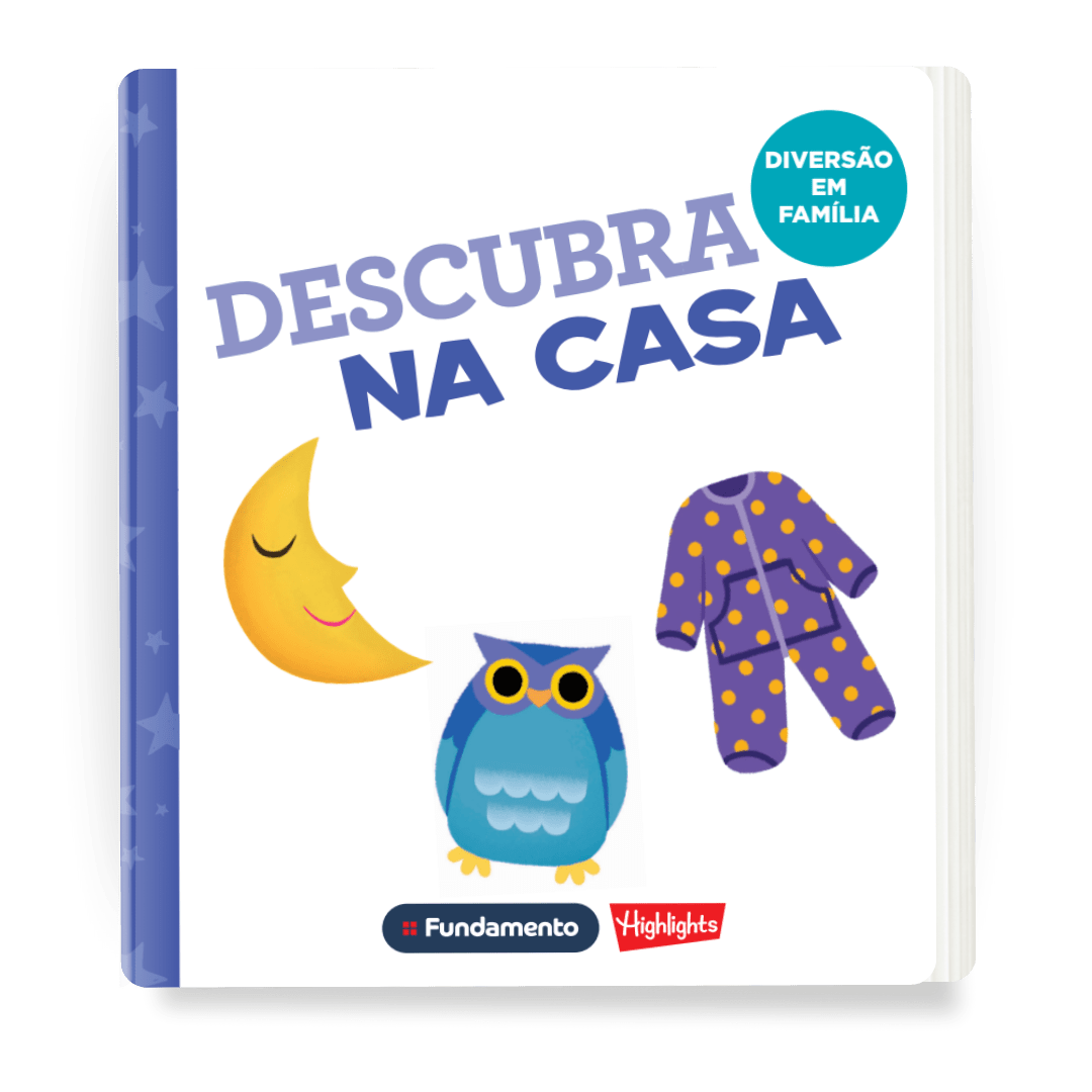 Descubra na Casa - Editora Fundamento livro_infantil