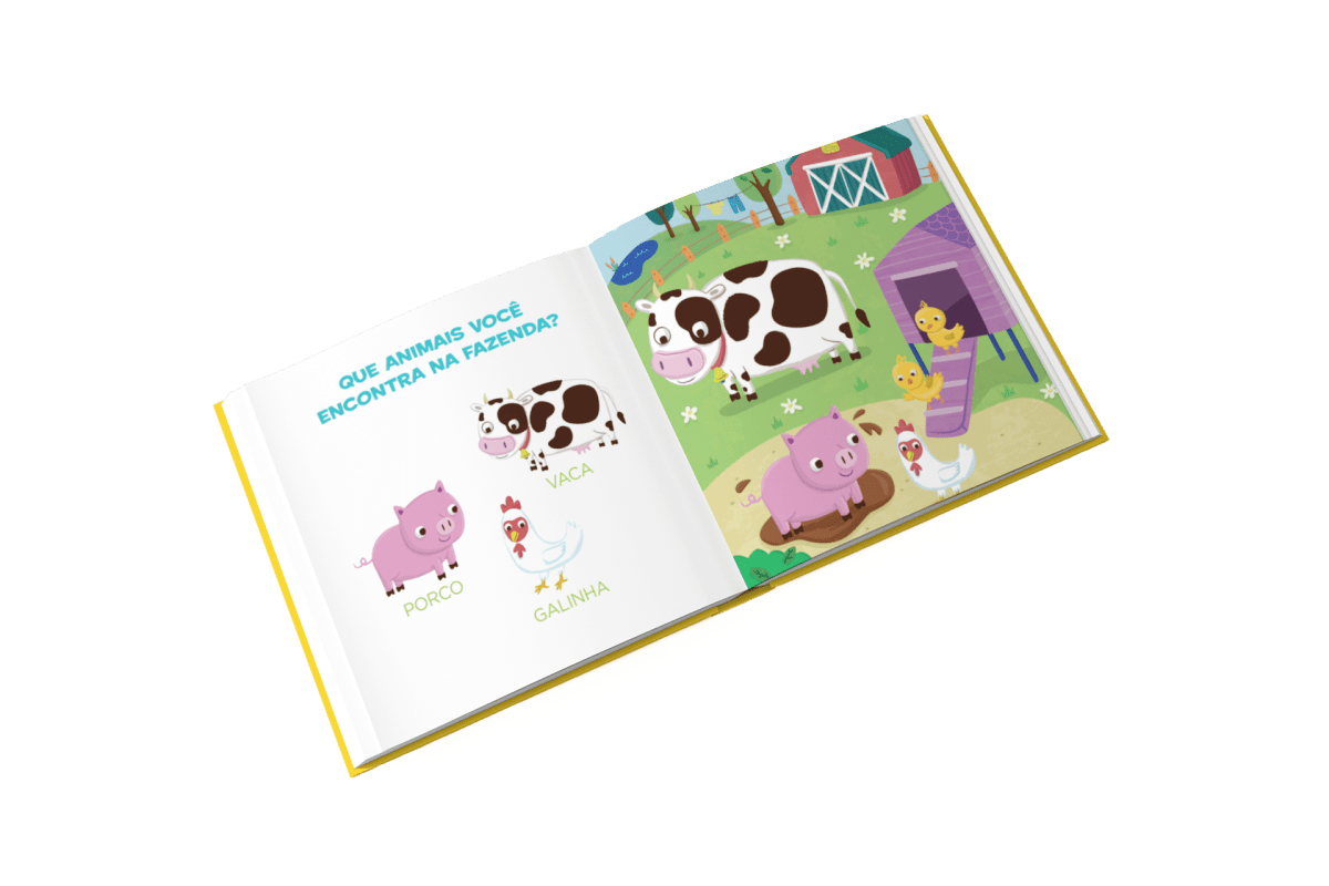 Descubra na Fazenda - Editora Fundamento livro_infantil