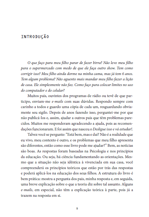 Desligue Isso e Vá Estudar! - Orientações Práticas para Os Pais