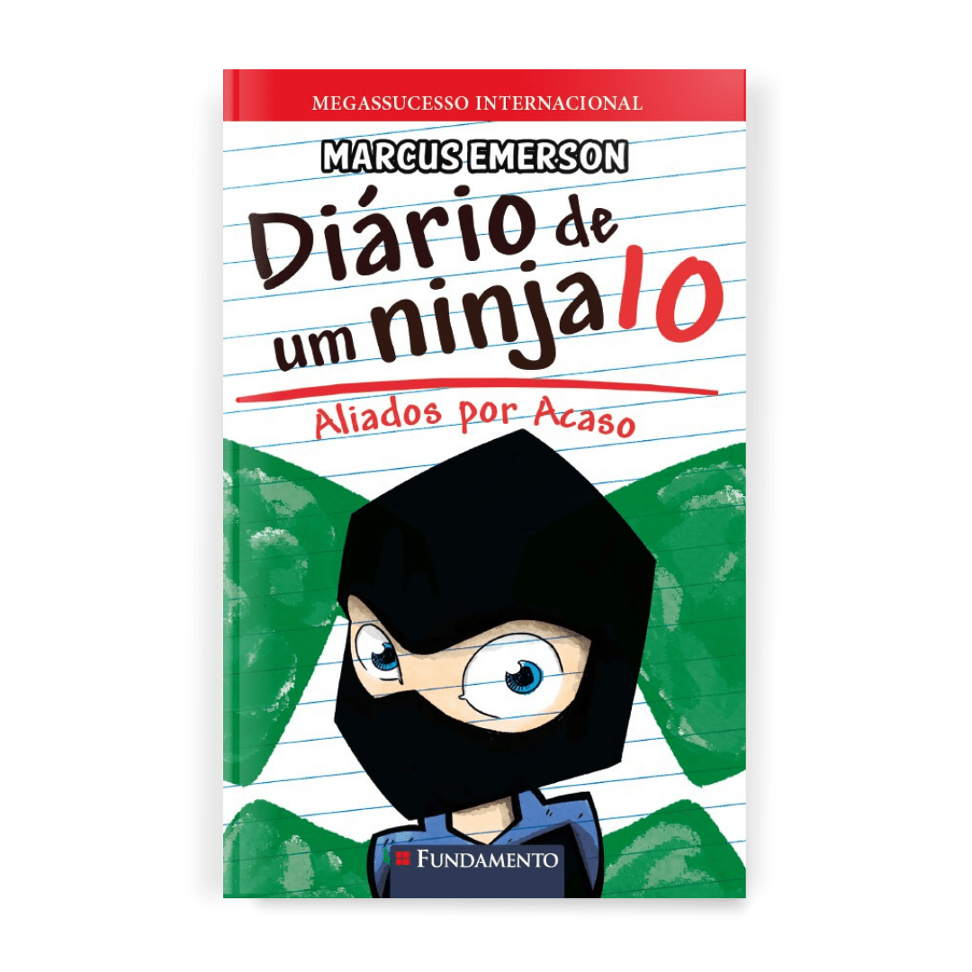 Diário de Um Ninja 10: Aliados por Acaso - Editora Fundamento livro_infantil