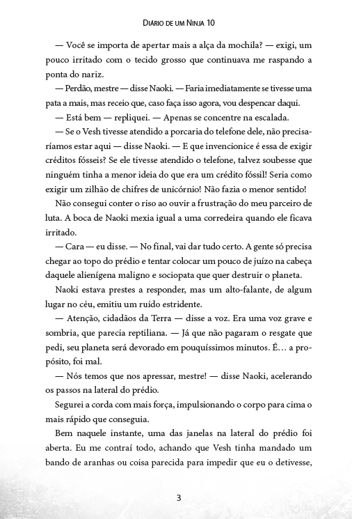 Diário de Um Ninja 10: Aliados por Acaso - Editora Fundamento livro_infantil