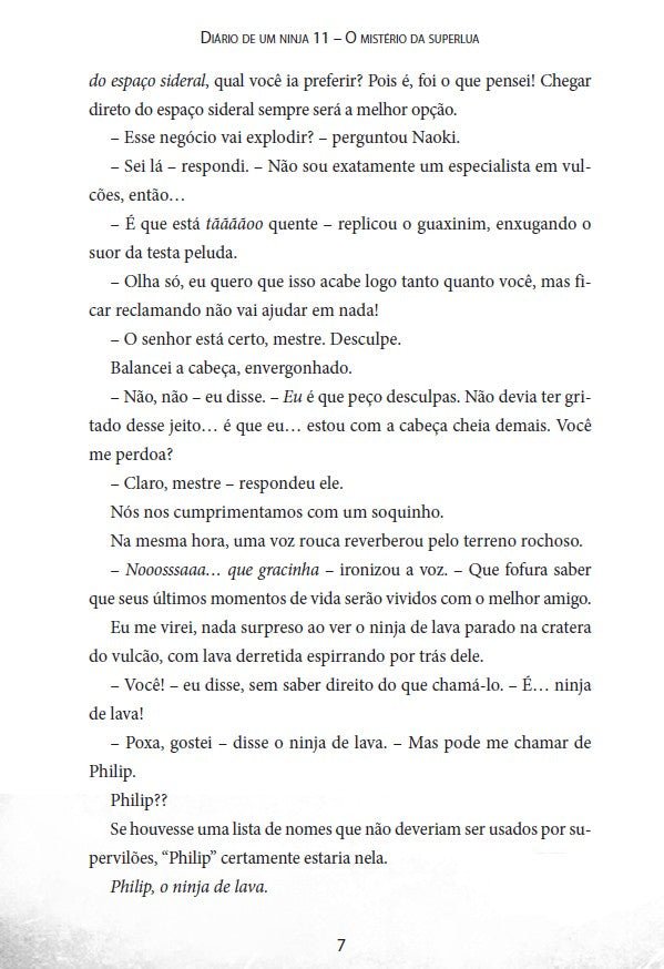 Diário de Um Ninja 11: o Mistério da Superlua - Editora Fundamento livro_infantil