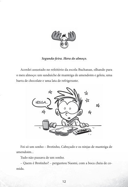 Diário de Um Ninja 12: Golpe Inesperado - Editora Fundamento livro_infantil