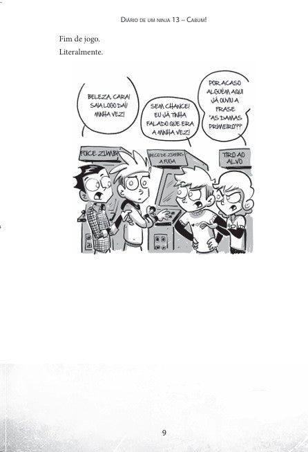 Diário de Um Ninja 13: Cabum! - Editora Fundamento livro_infantil