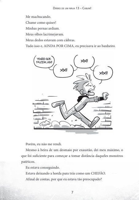 Diário de Um Ninja 13: Cabum! - Editora Fundamento livro_infantil
