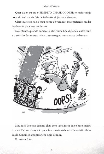 Diário de Um Ninja 13: Cabum! - Editora Fundamento livro_infantil