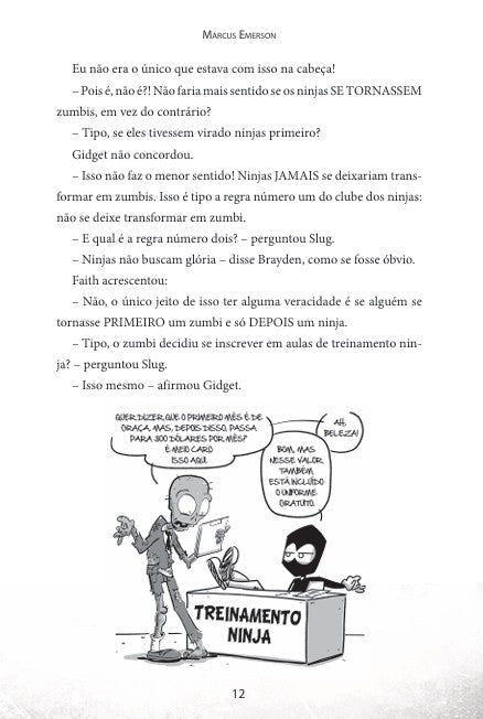 Diário de Um Ninja 13: Cabum! - Editora Fundamento livro_infantil