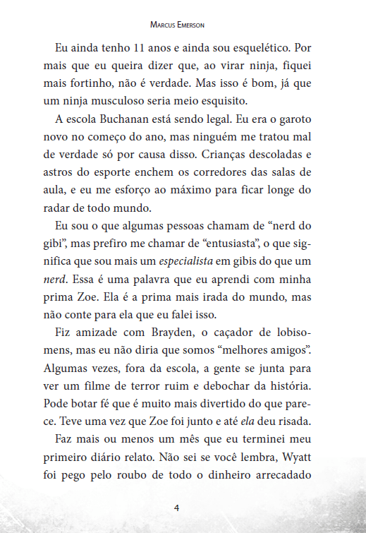Diário de Um Ninja 2: Invasão Pirata - Editora Fundamento livro_infantil