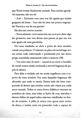 Diario de Um Ninja 4: Um Jogo de Estratégia - Editora Fundamento livro_infantil