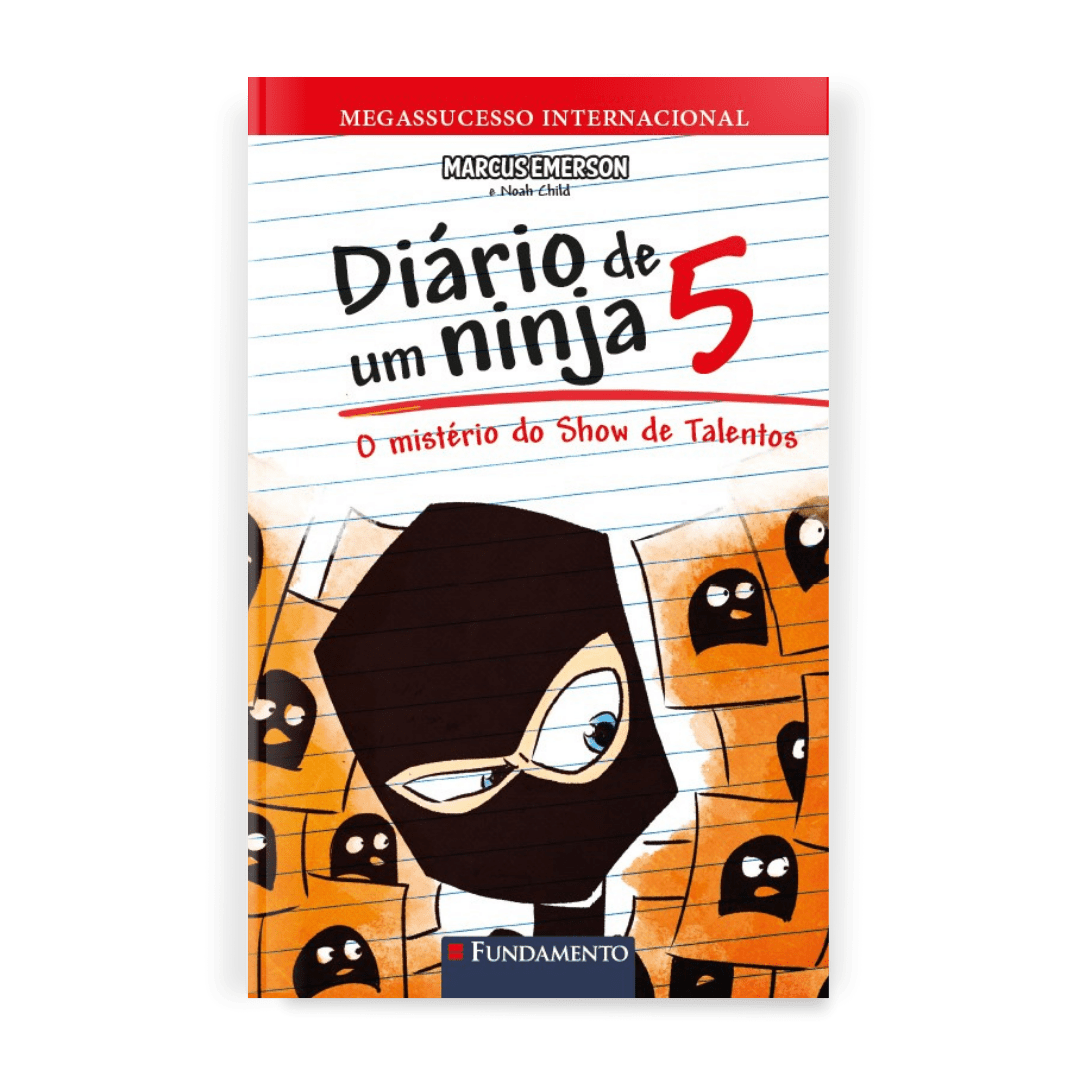 Diário de Um Ninja 5: o Mistério do Show de Talentos - Editora Fundamento livro_infantil