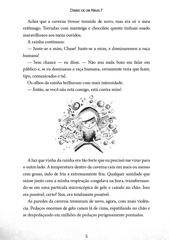 Diário de Um Ninja 7: Os Caçadores de Confusão - Editora Fundamento livro_infantil