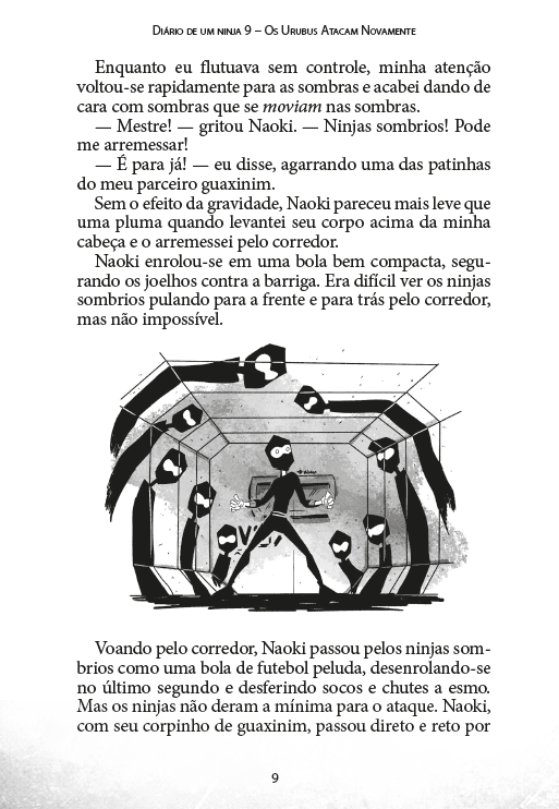 Diário de Um Ninja 9: Ataque Surpresa - Editora Fundamento livro_infantil