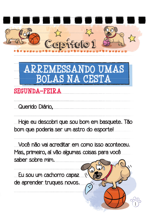 Diário de Um Pug: a Estrela do Esporte - Editora Fundamento livro_infantil