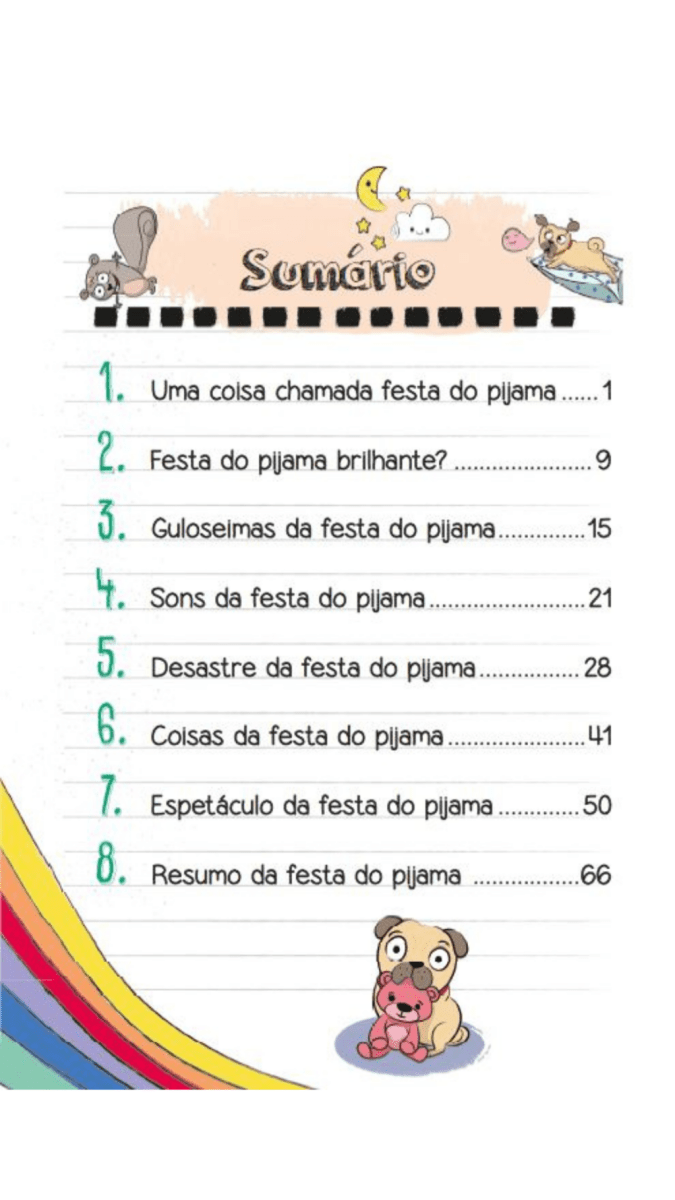 Diário de Um Pug: a Festa do Pijama do Bob - Editora Fundamento livro_infantil