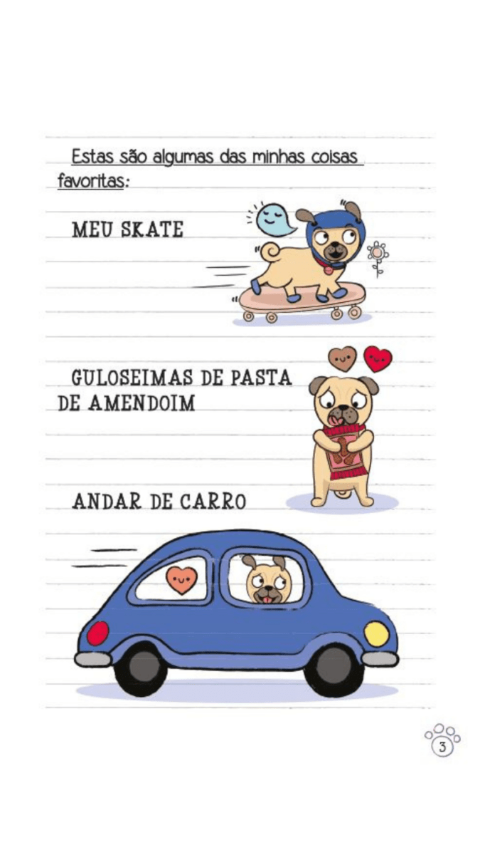 Diário de Um Pug: a Viagem do Bob - Editora Fundamento livro_infantil