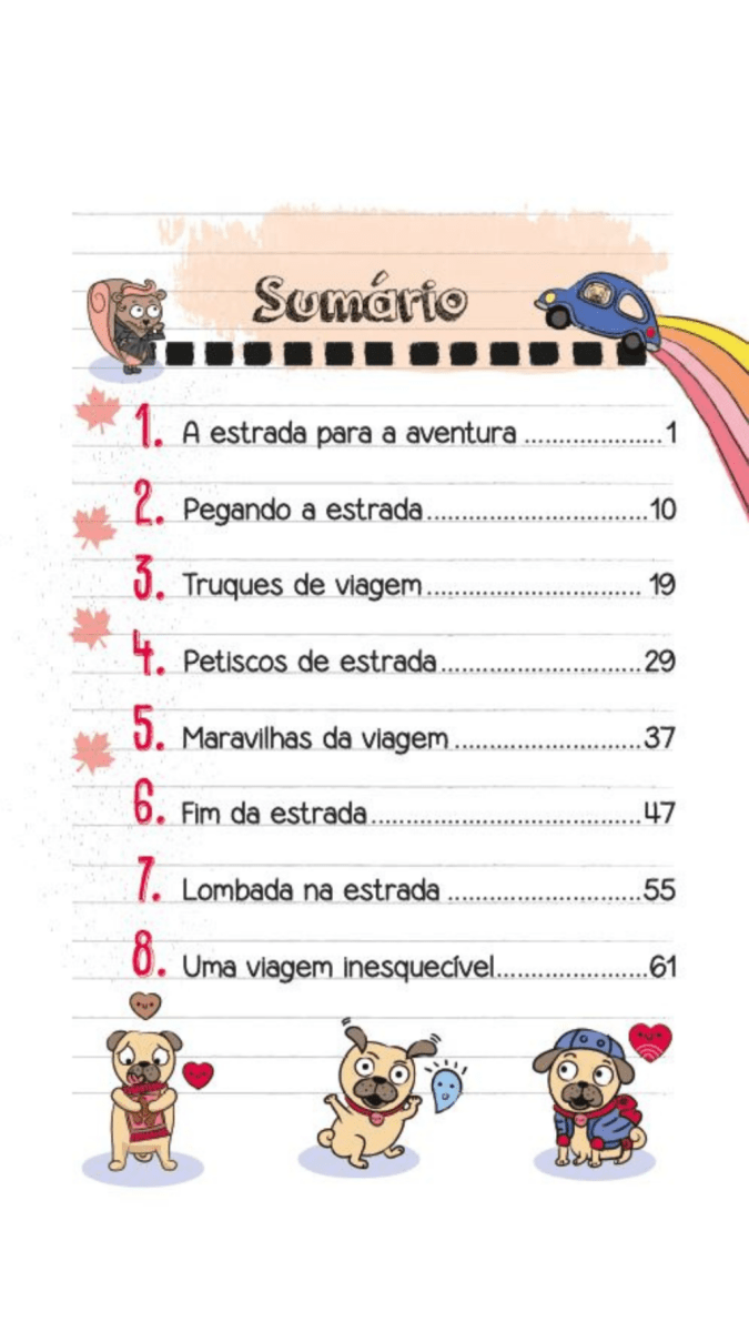 Diário de Um Pug: a Viagem do Bob - Editora Fundamento livro_infantil