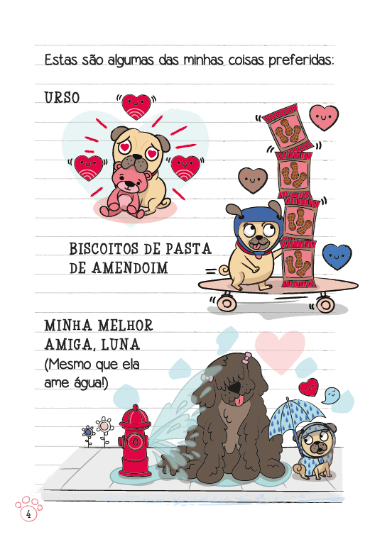 Diário de Um Pug: Bob Ajuda Os Animais - Editora Fundamento livro_infantil