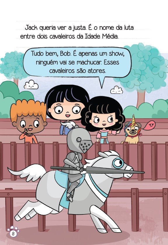 Diário de Um Pug - Bob, o Unicórnio - Editora Fundamento livro_infantil