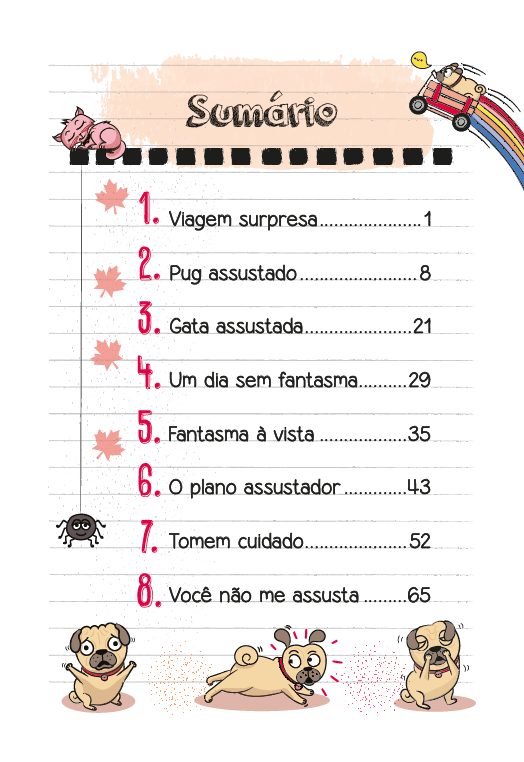 Diário de Um Pug: Pug e o Fantasma - Editora Fundamento livro_infantil