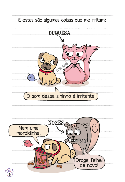 Diário de Um Pug: Pug e o Fantasma - Editora Fundamento livro_infantil