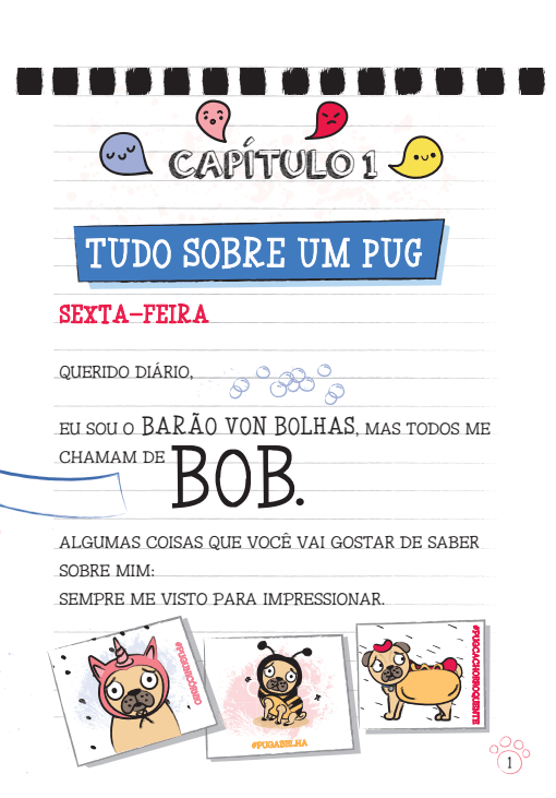 Diário de Um Pug : Pug e o Foguete - Editora Fundamento livro_infantil
