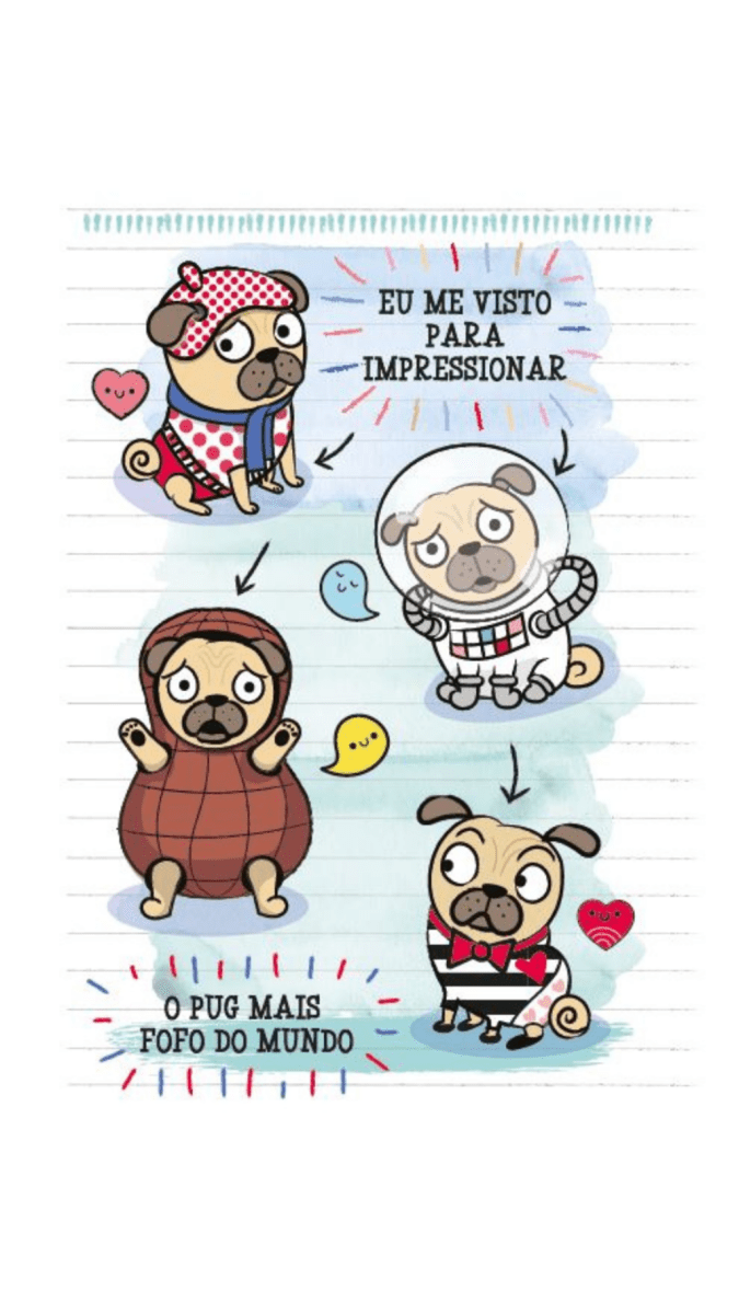 Diário de Um Pug : Um Pug na Neve - Editora Fundamento livro_infantil