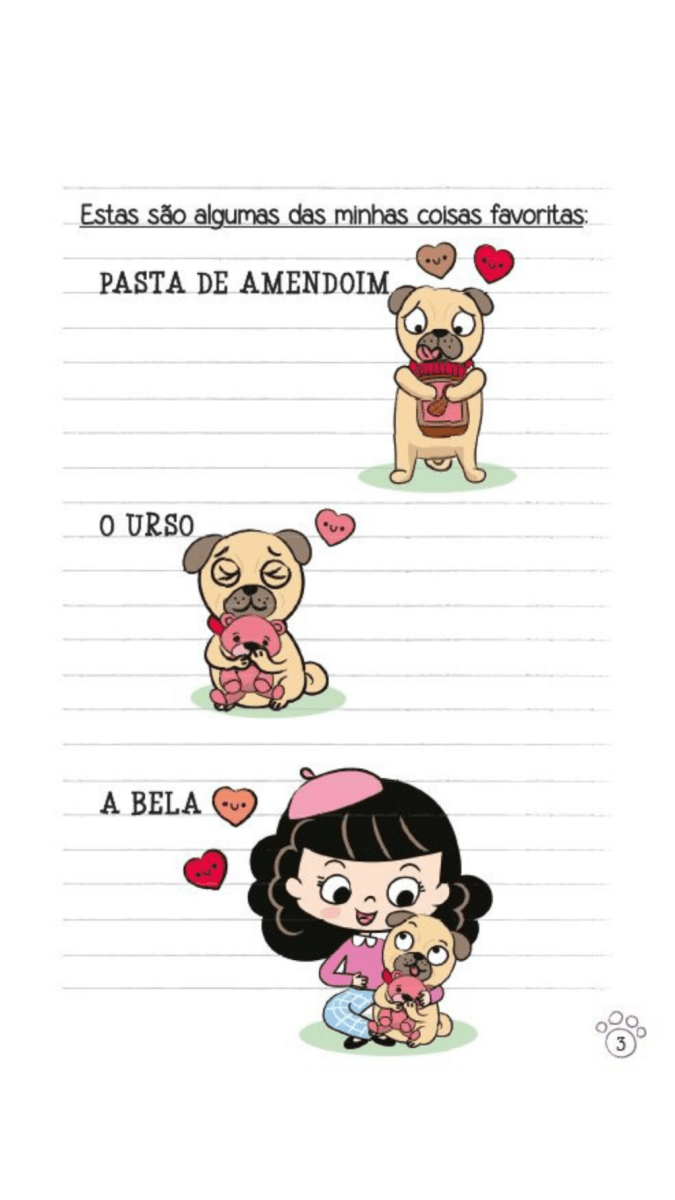 Diário de Um Pug: Uma Nova Filhote - Editora Fundamento livro_infantil