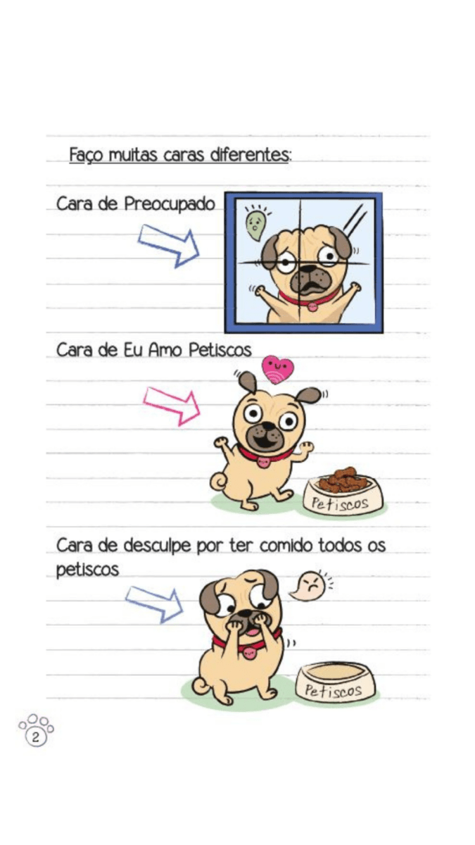 Diário de Um Pug: Uma Nova Filhote - Editora Fundamento livro_infantil