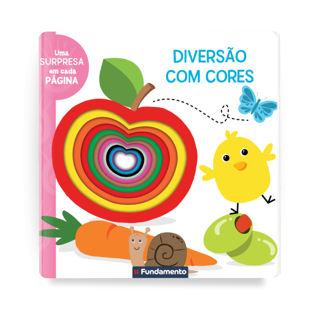 Diversão com Cores - Editora Fundamento livro_infantil