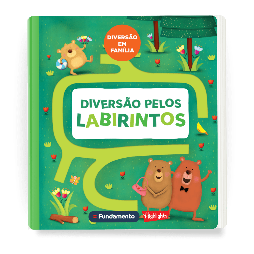 Diversão Pelos Labirintos - Editora Fundamento livro_infantil