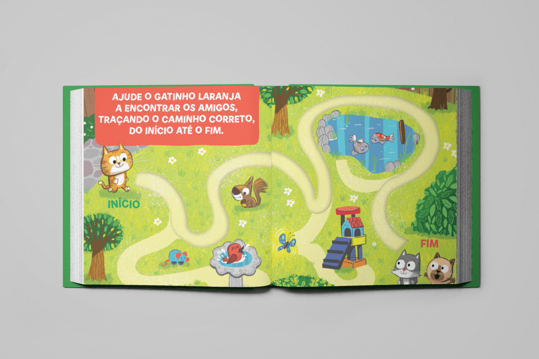 Diversão Pelos Labirintos - Editora Fundamento livro_infantil