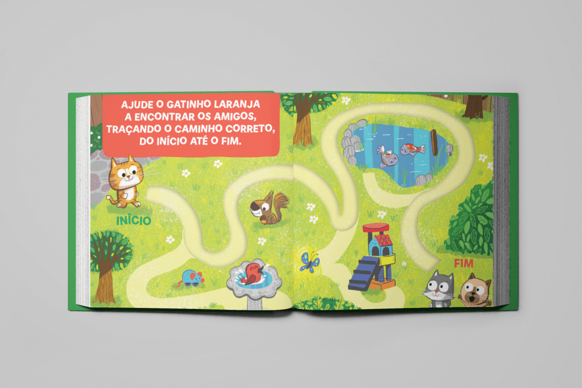 Diversão Pelos Labirintos - Editora Fundamento livro_infantil