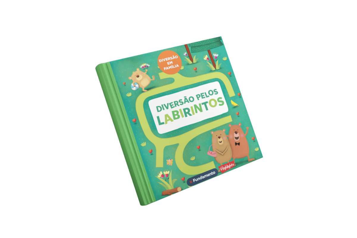 Diversão Pelos Labirintos - Editora Fundamento livro_infantil