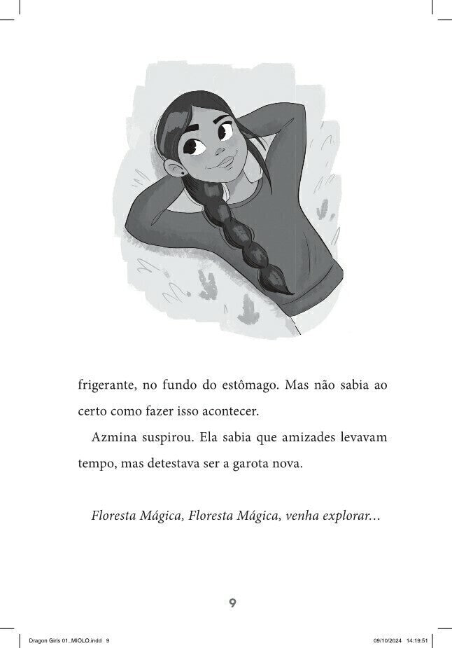 Dragon Girls 01: a Dragoa Dourada - Editora Fundamento livro_infantil