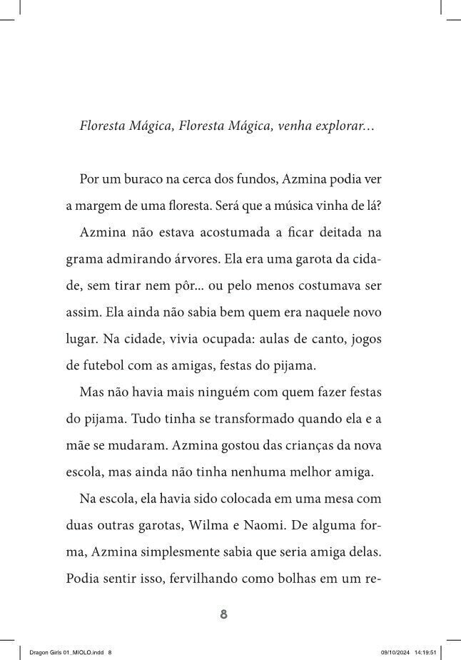 Dragon Girls 01: a Dragoa Dourada - Editora Fundamento livro_infantil