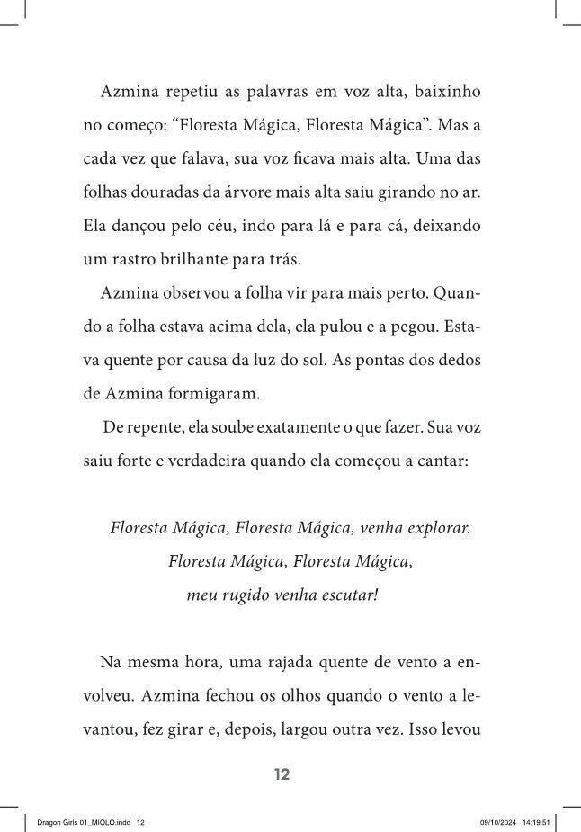 Dragon Girls 01: a Dragoa Dourada - Editora Fundamento livro_infantil
