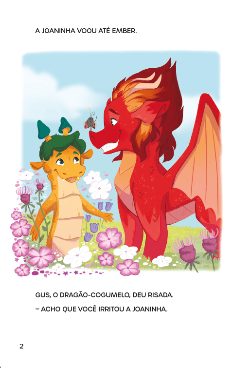 Dragon Hill 01: Ember, a Dragoa de Fogo - Editora Fundamento livro_infantil