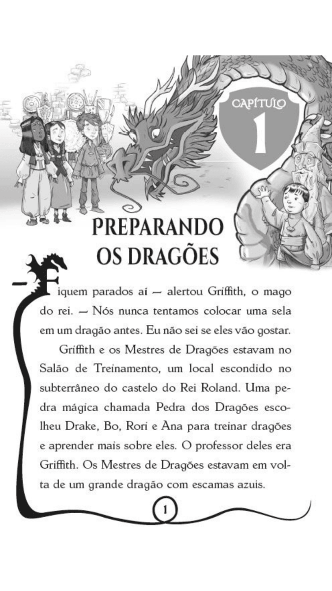 Dragon Masters 01: o Dragão da Terra - Editora Fundamento livro_infantil