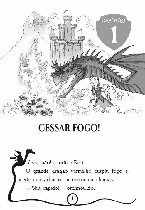 Dragon Masters 04: o Dragão do Fogo - Editora Fundamento livro_infantil