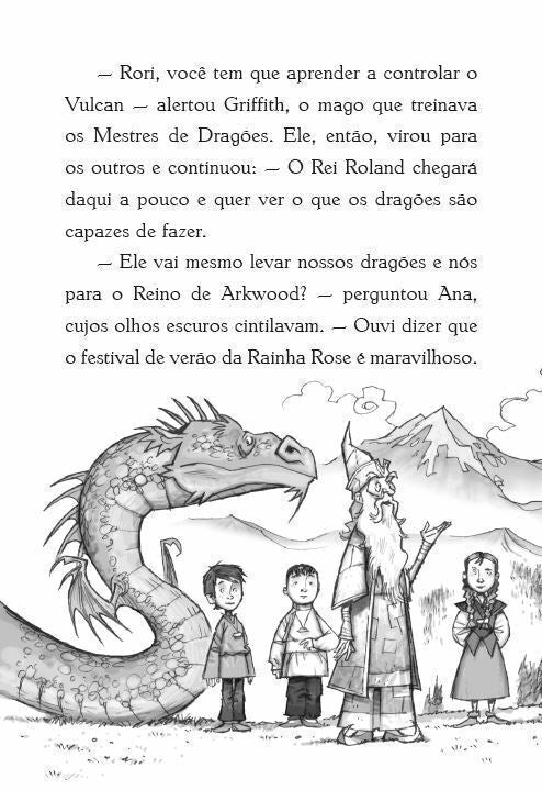 Dragon Masters 04: o Dragão do Fogo - Editora Fundamento livro_infantil