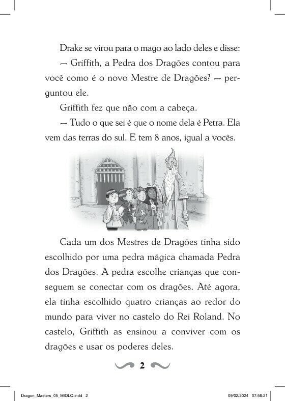 Dragon Masters 05: a Dragoa Venenosa - Editora Fundamento livro_infantil