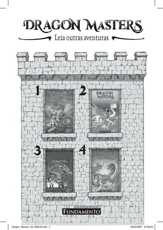 Dragon Masters 05: a Dragoa Venenosa - Editora Fundamento livro_infantil