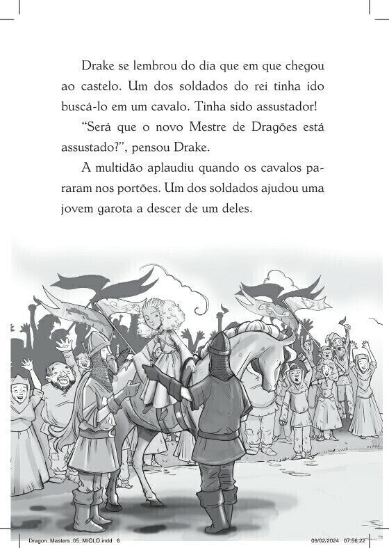Dragon Masters 05: a Dragoa Venenosa - Editora Fundamento livro_infantil