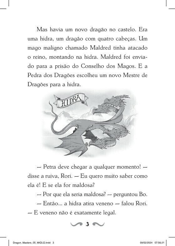 Dragon Masters 05: a Dragoa Venenosa - Editora Fundamento livro_infantil